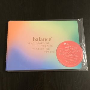 Erin Condren Landscape Productivity Journal